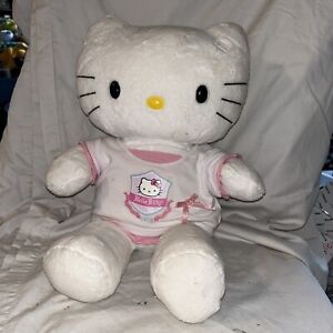 Hello Kitty plush Build A Bear white 16" no bow Hello Kitty With Shirt