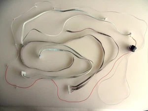 Sharp LC-49CFE5001K 4er Set Inter Panel Anschlusskabel - Bild 1 von 7