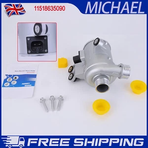 Electric Water Pump for BMW F20 F23 F31 F36 F11 F06 X5 F15 F85 3.0 N55 B30 A UK - Picture 1 of 18