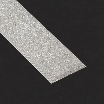 Klettband selbstklebend 16 mm x 8 m Flauschband weiß - Bild 1 von 2