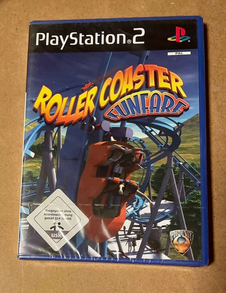 Rollercoaster Roller Coaster Funfare Ps2 Spiel