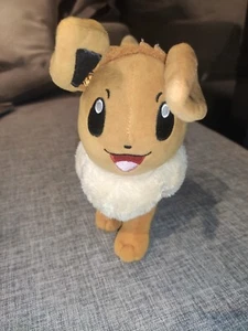 Pokemon Evee Plush 2023 22cm Nintendo - Picture 1 of 4