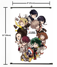 Anime Boku no Hero Academia My Hero Academia Wandbildlauf Poster Cosplay 2539