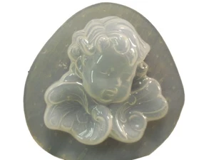 QTY 2   Cherub Angel Plaster or Soap Mold R 4621 - Picture 1 of 2