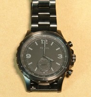 q nate black hybrid smartwatch