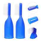 10pcs Plastic Finger Toothbrushes for Prison Use