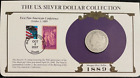 1889 O Morgan Silver Dollar US Postal Commemorative Stamp Set Rare 3/39c Stamps