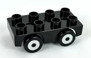 Lego Duplo Auto Basis Räder für Disney Pixar Cars Luigi & Flugzeuge Dottie NEU - Bild 1 von 7