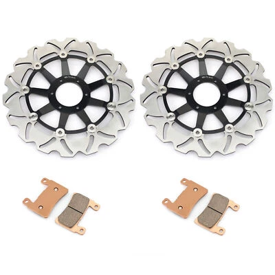 For Honda Front Brake Rotors Discs Pads CBR 600 F CBR600 F4 SuperSport 1999-2000 - Изображение 1 из 4