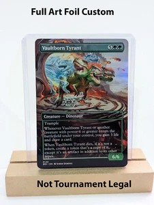 Vaultborn Tyrant Foil Custom sticker on bulk MTG Commander - Picture 1 of 2