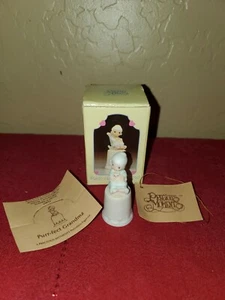 Precious Moments Purr-fect Grandma Thimble Box 1984 - Picture 1 of 6