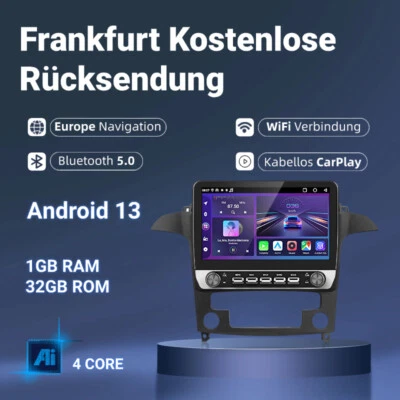 Für Ford S-Max 2007-2015 Carplay Android 13 Autoradio GPS Navi WIFI BT SWC 32GB - Bild 1 von 4