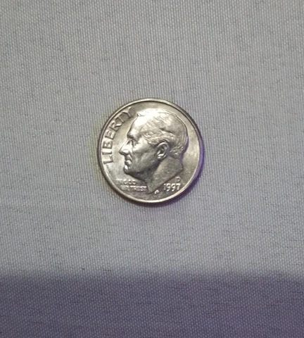 1997 D Roosevelt Dime Full Torch Cover