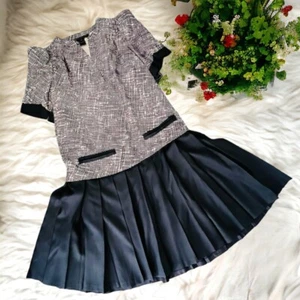 Marc by Marc Jacobs 100% Silk Pleated Drop Waist Dress Size 2 - Picture 1 of 10