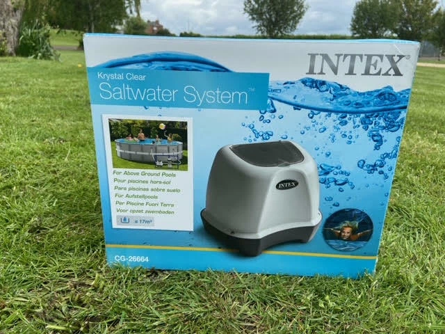 Intex salt water chlorinator system for pool upto 17000 litres - 26664 - Image 1 of 1