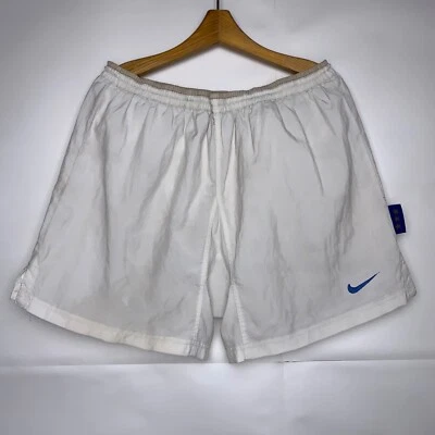 ITALY 1996 1997 HOME FOOTBALL SOCCER SHORTS NIKE VINTAGE sz XL MEN - Image 1 of 4