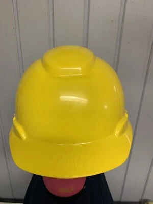 Forro de sombrero duro serie 3M H7881503078-4 ajuste perfecto plástico amarillo brillante Ansi- Foto 1 de 4
