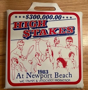 Tennis Greats 1983 High Stakes Tournament at Newport Beach Jimmy Connors - Picture 1 of 5