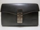 Dunhill Warwick Second Bag Bi-Color Full Leather Made in Italy Mint Condition FS