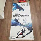 Epic Mickey Disney Nintendo Official LARGE Banner Poster Wii RARE 2010