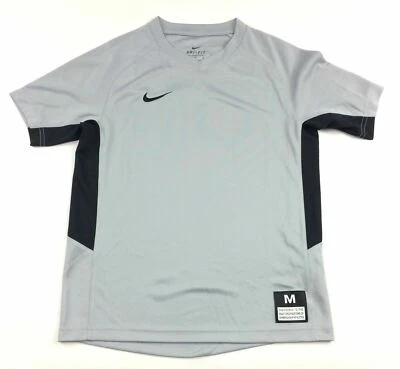 Nueva camiseta Nike Dri-fit manga corta entrenamiento de béisbol para niños gris medio AA9823 Foto 1 de 2