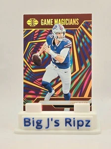 2024 Panini Illusions Red Game Magicians Josh Allen 88/99 SSP - Picture 1 of 2