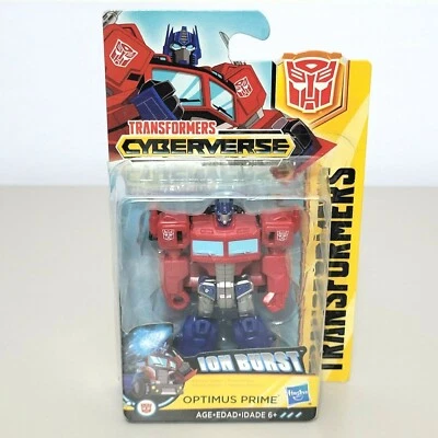 2017 Transformers Cyberverse OPTIMUS PRIME Ion Burst Scout Class 6 Step - Image 1 of 4