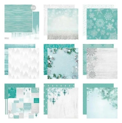 Kaisercraft Let it Snow 12x12" - Double Sided Christmas Foil Scrapbooking Paper - Image 1 of 4