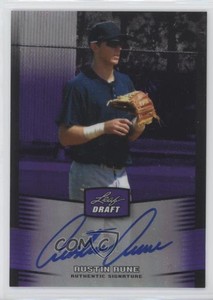 2012 Leaf Metal Draft Purple /25 Austin Aune #BA-AA2 Auto