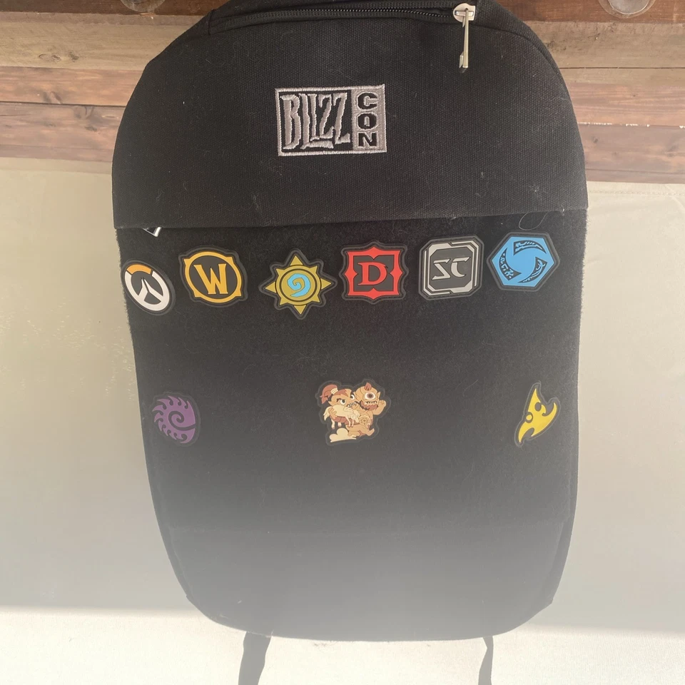 Rucksack,Blizzard, Schwarz, Padges, Neuwertig, Retro,Vintage - Bild 1 von 4