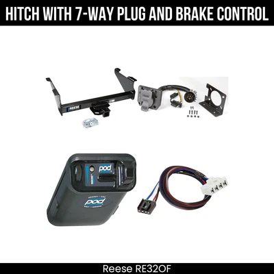 Control de freno de cableado paquete de remolque Reese para 03-24 Dodge Ram 2500 3500 03-08 Ram 1500 Foto 1 de 4