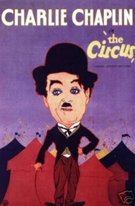 Charlie Chaplin der Zirkus Vintage-Stil Poster Medium Größe 12" x 18" NEU - Bild 1 von 2