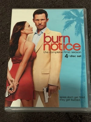 Burn Notice: Season One (4 Disc DVD, 2007) 11 Episodes New Sealed - Image 1 of 2