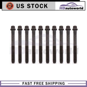 Head Bolts Kit Fits 92-02 Plymouth Eagle Mitsubishi 1.8L 2.0L SOHC 16V 4G93 - Picture 1 of 4