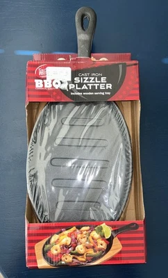 Cast Iron Sizzle Platter By Table Craft - Image 1 of 2