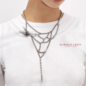 Collar Mariposa Heaven Marc Jacobs Y Project Vidrio Brillo - Imagen 1 de 2