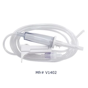 Primary IV Admin Set BBraun Gravity Without Ports 15 Drops mL Drip 50 Count - Picture 1 of 2