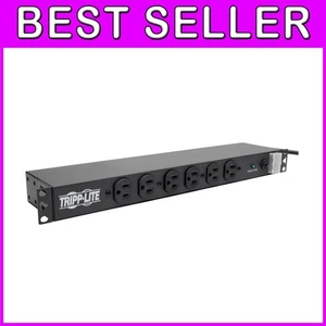 14-Outlet Rackmount PDU Surge Protector, 3000 Joules, 15A - Lifetime Support - Picture 1 of 9