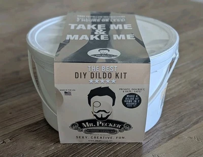 Mr. Pecker Manhood Cloning Kit - DIY Dildo, Skin Safe, Latex Free, New & Sealed - Image 1 of 4