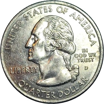 2004 D Texas State Quarter New U.S. Mint "Brilliant Uncirculated" - Image 1 of 2