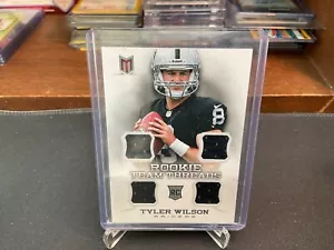 2013 Panini Momentum Threads Tyler Wilson #17 Combo Materials /299 RC Relic - Picture 1 of 2