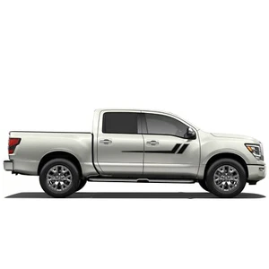 Door hockey stripes graphics stickers decal compatible with Nissan Titan - Picture 1 of 15