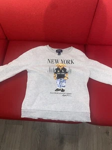 Ralph Lauren Polo Bear “New York” Sweater size 6 - Picture 1 of 4