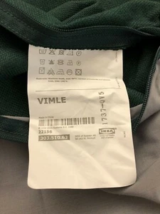 IKEA Gunnared Dark Green VIMLE Sofa Cover pieces NOT COMPLETE SET - Picture 1 of 6