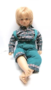 Annette Himstedt Barefoot Children 26" Boy Doll Puppen Kinder Bastian #3805 - Picture 1 of 12