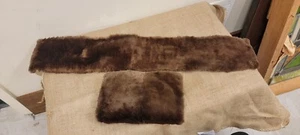 Vintage Fur Collar And Hands Cuff Set - Picture 1 of 5