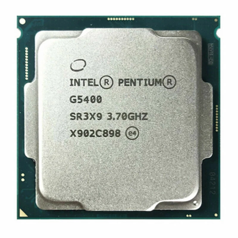 Intel Pentium G5400 CPU Dual-core 3.70Ghz 4M SR3X9 54W LGA 1151 Processor - Image 1 of 1