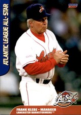 2007 Atlantic League All-Stars Choice #29 Frank Klebe Glen Burnie Maryland Card