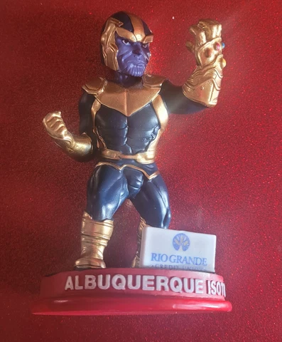 Thanos Albuquerque Isotopes Marvel Thanos Bobblehead 2022 Topes Minor League! Cover
