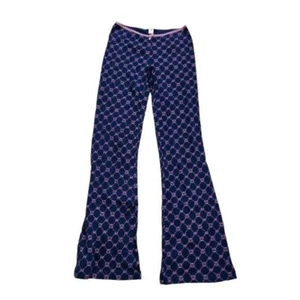 Pantalones de pijama vintage Paul Frank, rosa y azul, Julius, talla XS - Imagen 1 de 5